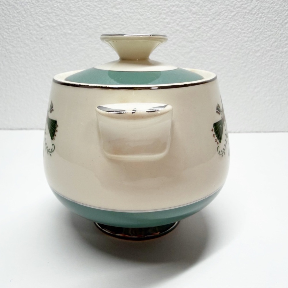 Vintage Homer Laughlin Cavalier Persian Garden Sugar Creamer Canister Set - Picture 13 of 16